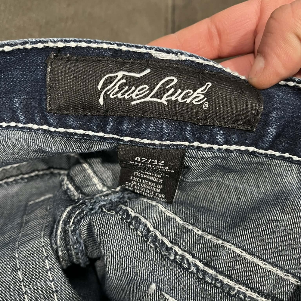 Classic Black Denim Men's Jeans - Picture 4 of 7